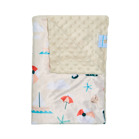Sand and Sea Baby Blanket