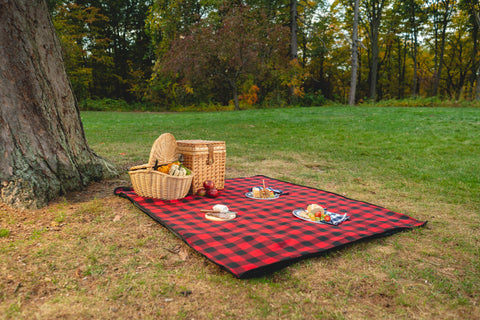 The Red Buffalo Check Beantown Blanket